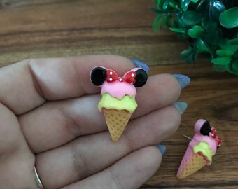 Mickey Mouse Ice Cream/ Disney/ Sweet/ Cupcake/Starbucks/ Coffee