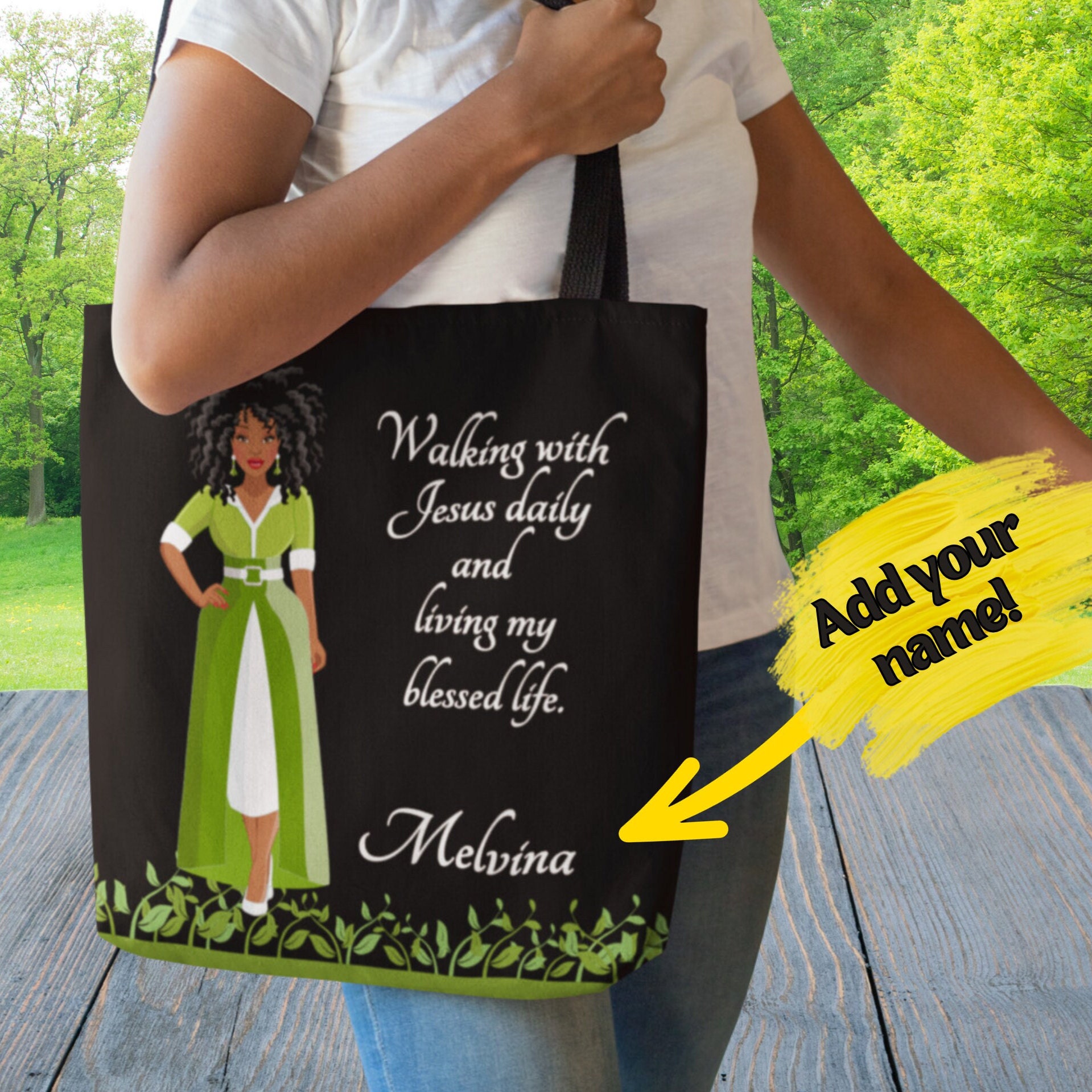 Living For Jesus Tote Bag Living For Jesus Tote Bag