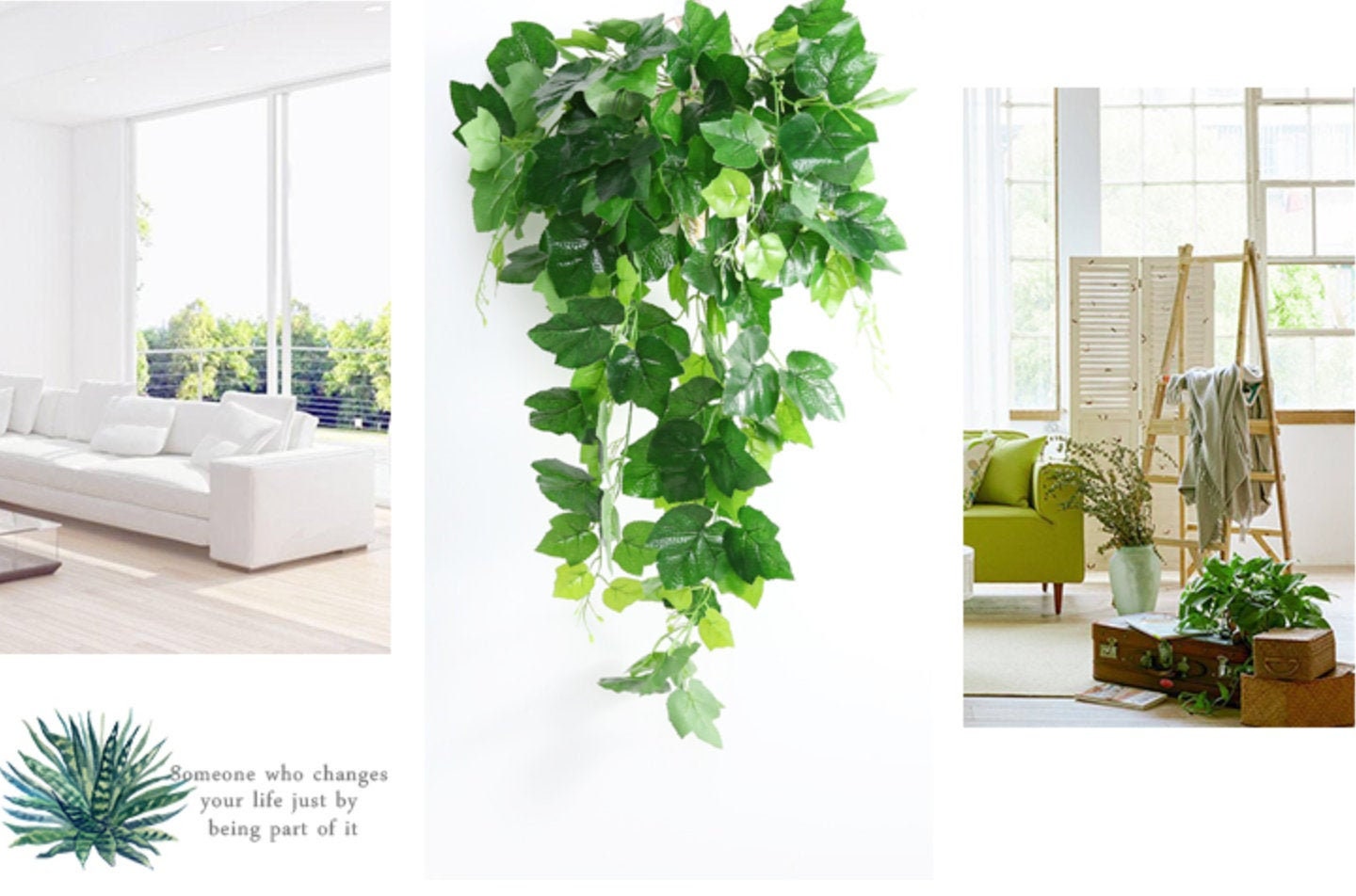 Faux hanging vines – One Room store