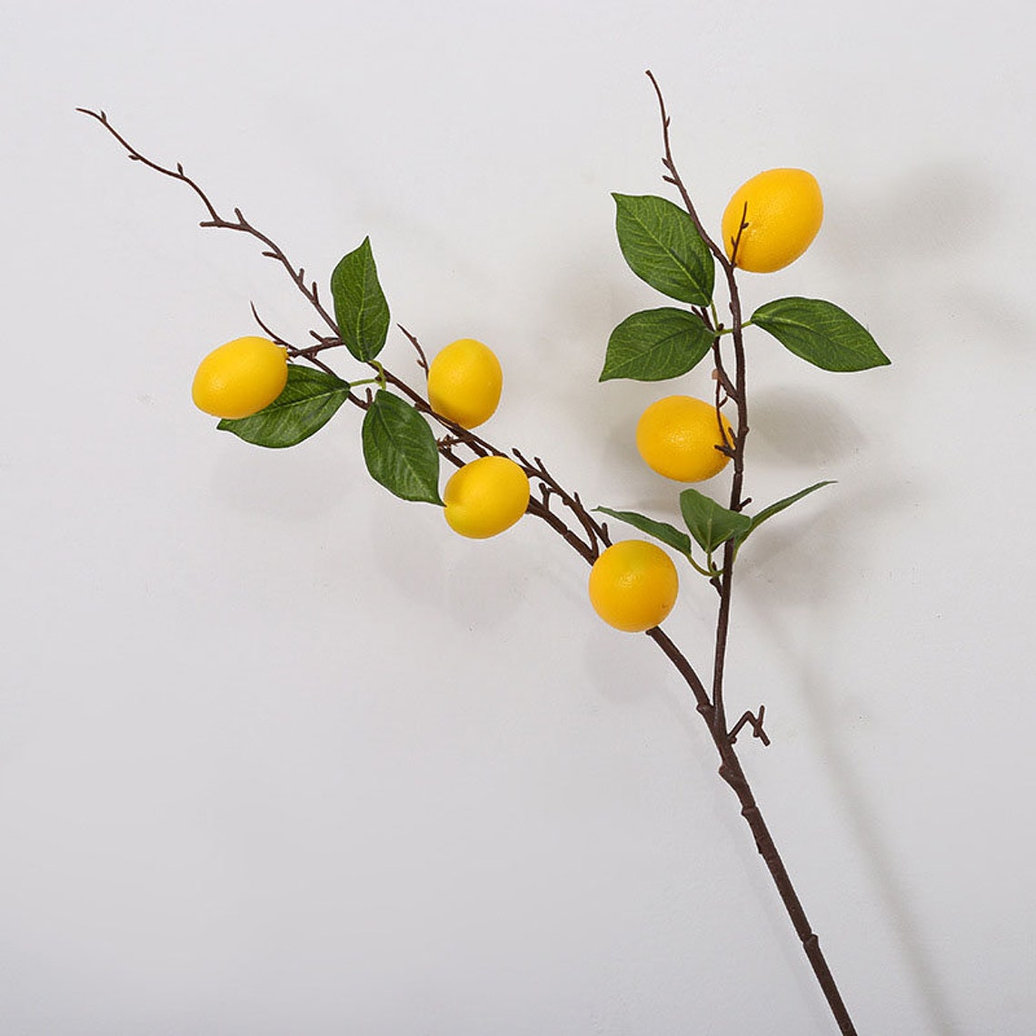 28 Artificial Lemon Fruit Arrangement Faux Fall Fruit Etsy