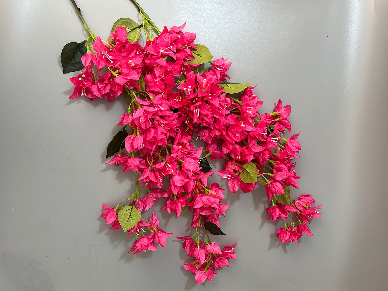 Artificial Flowers Silk Bougainvillea Branches Faux Artificial  Bougainvillea Floral Stems Long Plant Branches 45 for Wedding  Centerpieces, Table