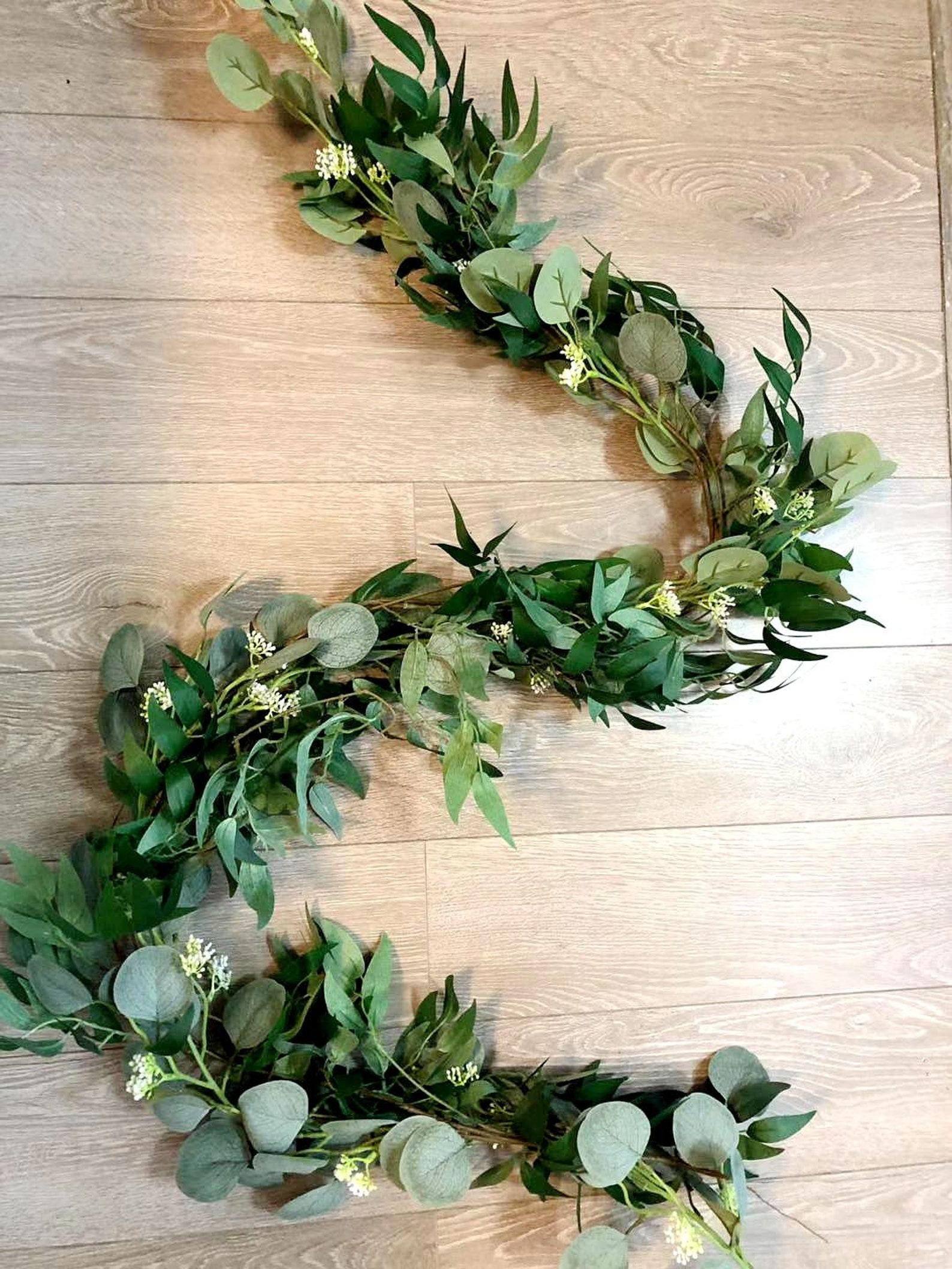 Artificial Willow and Eucalyptus Garland for a Wedding Arch Etsy UK