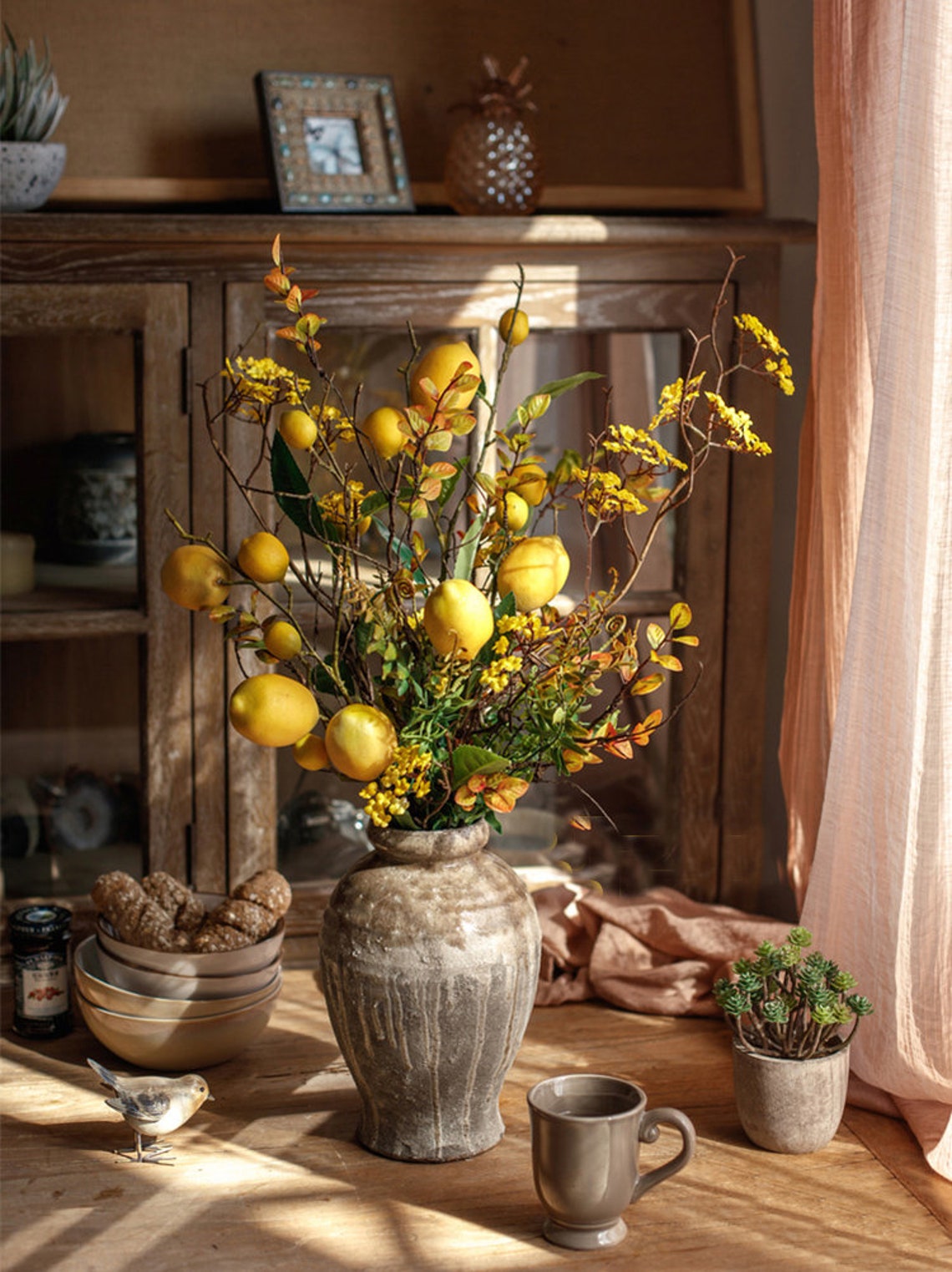 22 artificial fruit bouquet vase filler home decor Etsy