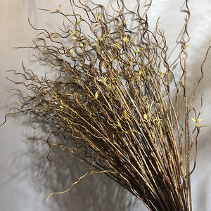 Htmeing 51 Inches 5pcs Artifical Willow Branches Plant Decor Fake Leaves  Diy Curly Pussy Willow Twig Crafts Arrangements - Artificial Flowers -  AliExpress