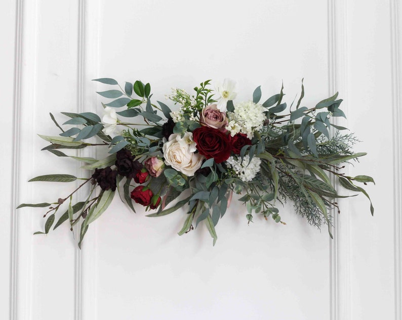 Wedding Arch Flower Arch Flower Swag Backdrop Arch Stand Etsy