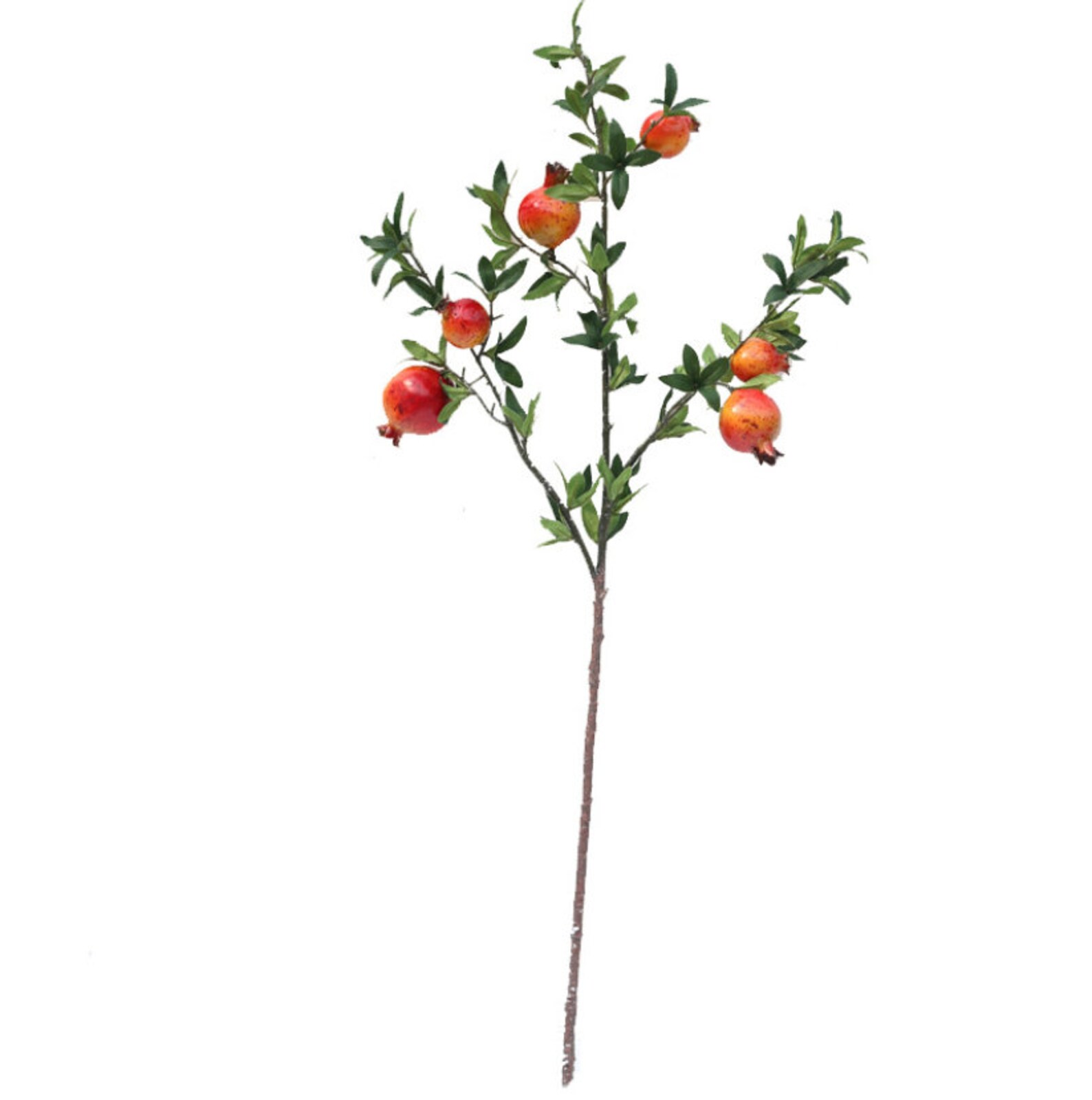 30 Artificial Pomegranate Fruit Arrangement Fake Spray Etsy