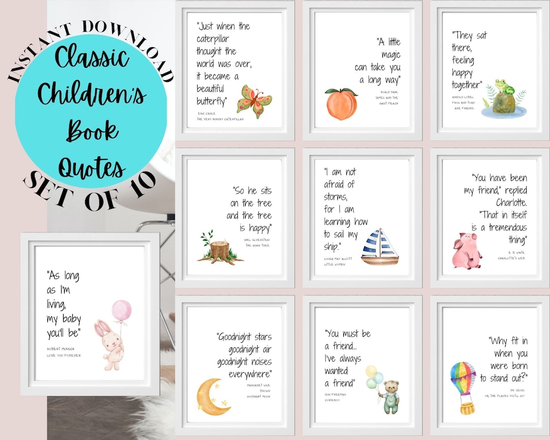 Classic Children #39 s Book Art Kids Art Prints Children #39 s Book Quotes Classic Children #39 s Book Art Kids Art Prints Children #39 s Book Quotes