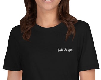 f*ck the gop tshirt antyrepublikanie antytrump koszulka z krótkim rękawem unisex