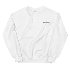 Come la sudadera rica Come la rica sudadera unisex suéter anticon capitalista