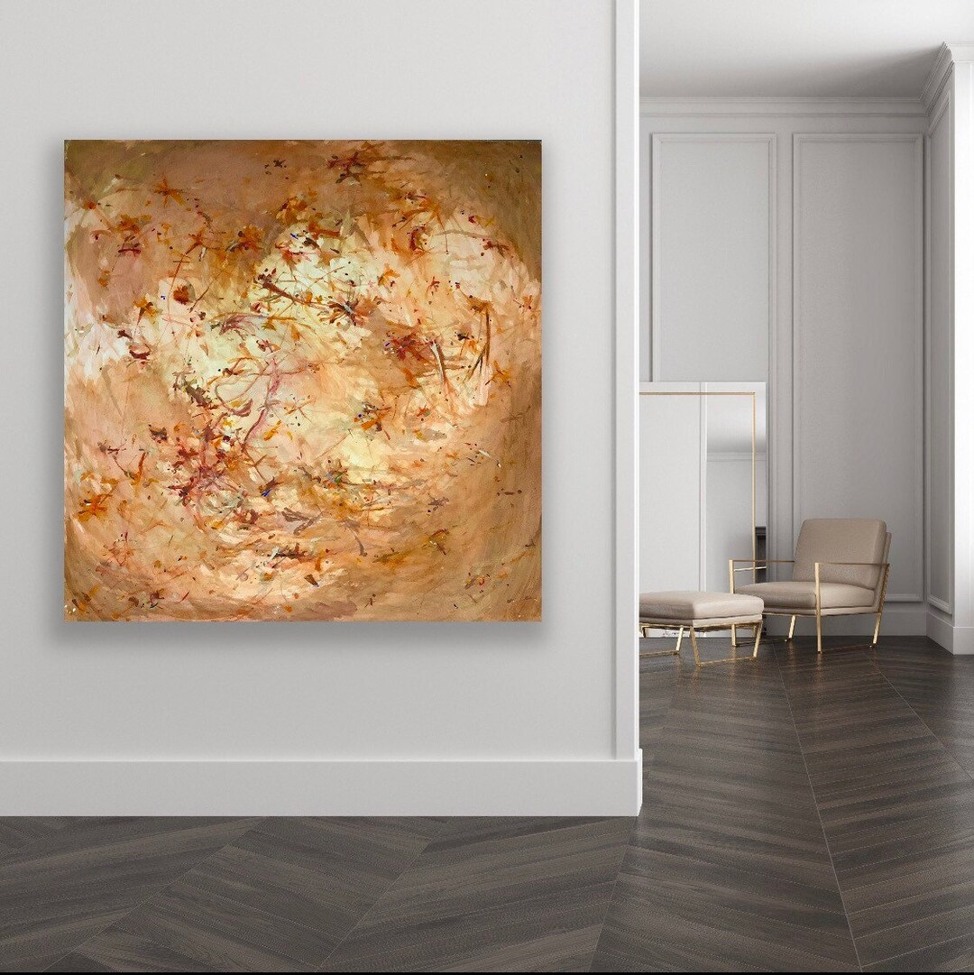 Large Spring Art SPRING | Original Extra Large Scale Modern Abstract Contemporary ...