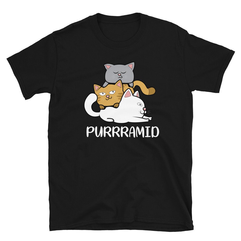 Cute Kawaii CATS Pyramid Funny Kitten Pet Lover Gift | Etsy