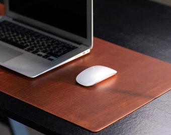 Benutzerdefinierte Größe Schreibtischmatte, großes Mousepad, Gaming Mauspad, Leder Schreibtischunterlage, Geburtstagsgeschenke, Büroaccessoires, personalisiertes Lehrer Geschenk