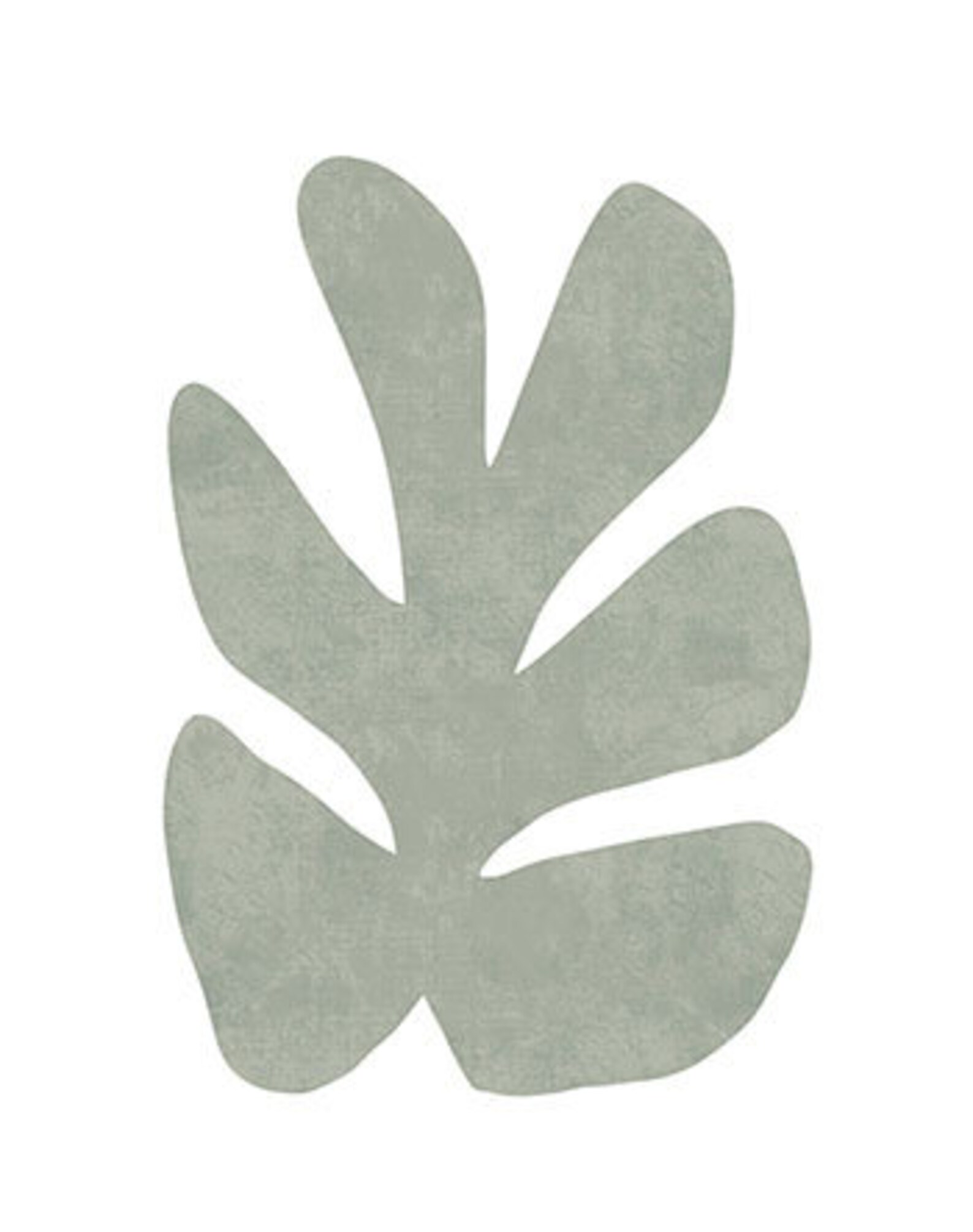 Sage Green Abstract Leaf Print Monstera Leaf Wall Art Simple Etsy