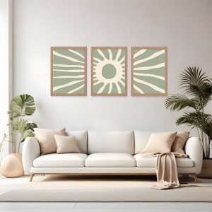 Let The Summer Sun Shine By Pasion - Framed Print Wall Art - Beige
