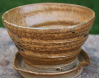 Orange Spiral Planter