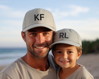 Casquette de baseball personnalisée pour enfant, Chapeau queue de cheval personnalisé, Chapeau de sororité unisexe, Casquettes familiales, Chapeau emblématique, Chapeau papa, Casquette pour tout-petit avec nom