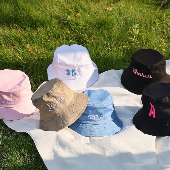Personalized kids cheap bucket hats