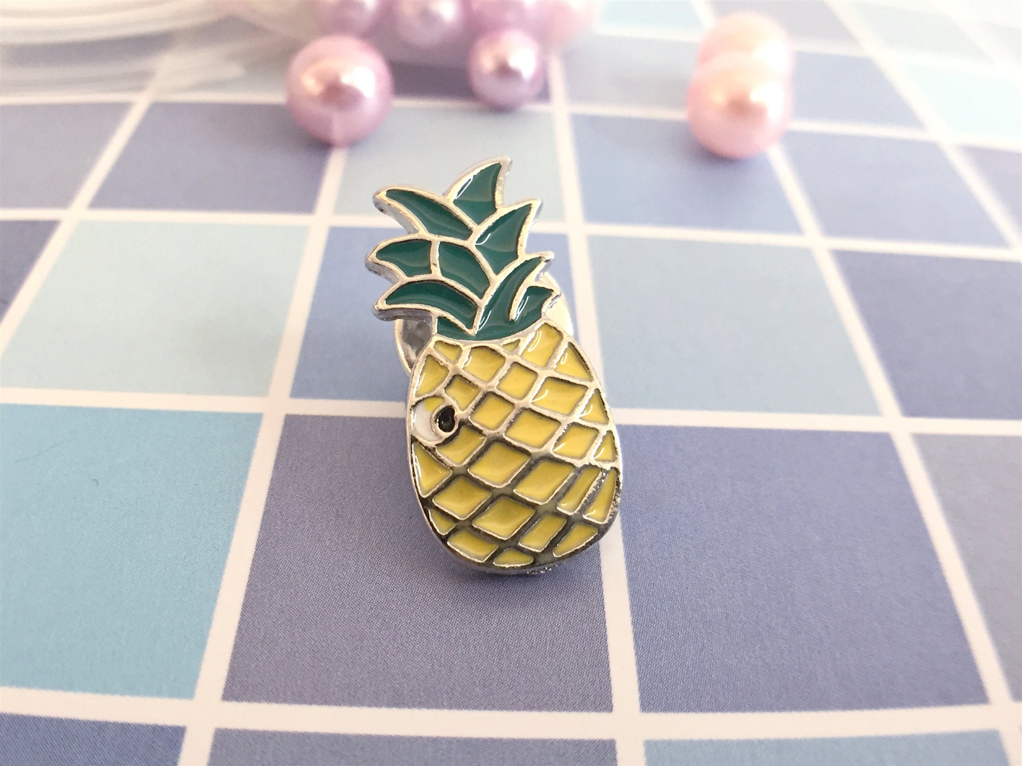 Fruits Pin Pineapple Pin Enamel Pin Enamel Pin Set Pins Enamel Etsy