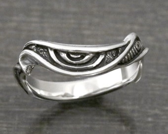 psychedelic eye ring