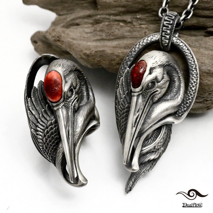 Tsuru Pendant - Etsy