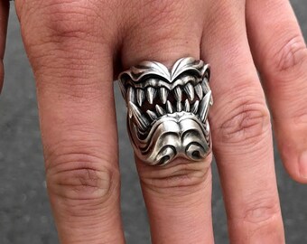 奈美 imaiOG JAW LESS&THUG RING 奈美 imaiOG JAW LESS&THUG RING Lower Jaw Ring - Etsy