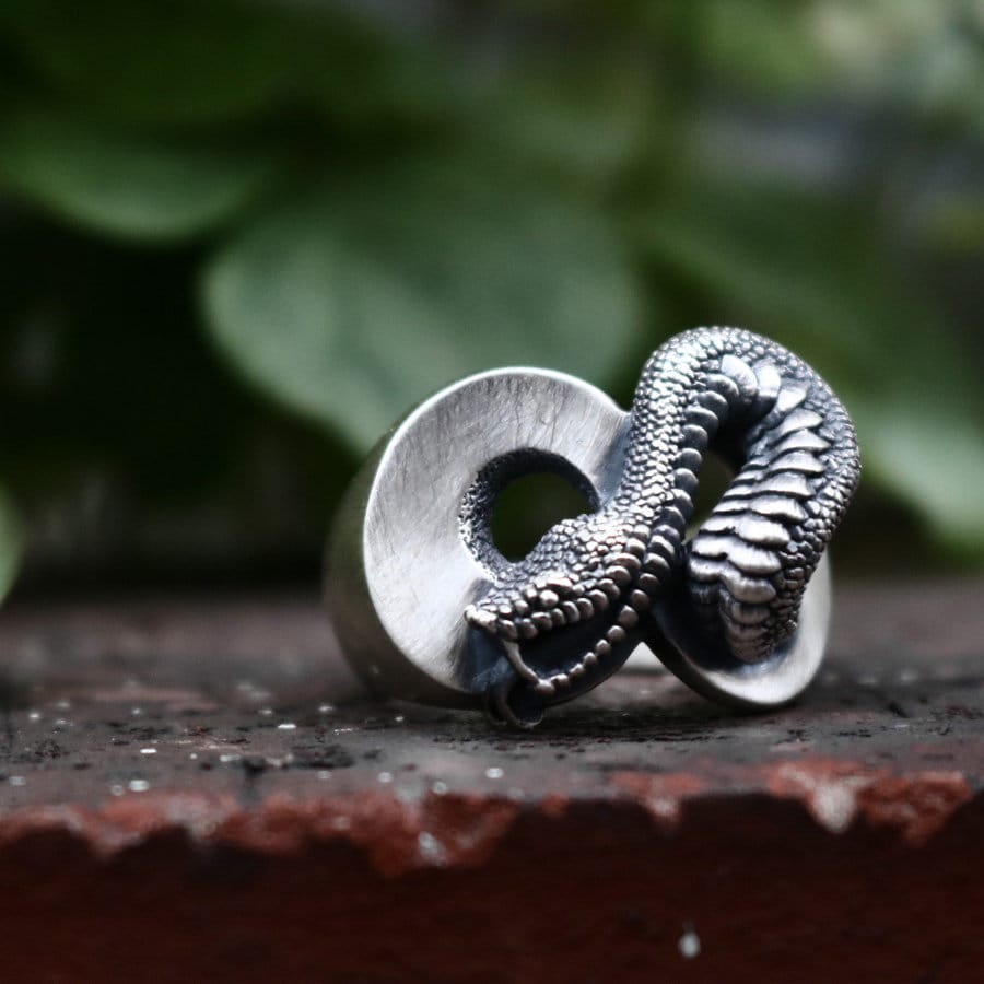 Infinity Snake Ring - Etsy