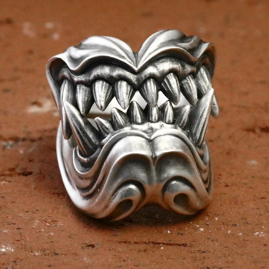 奈美 imaiOG JAW LESS&THUG RING Lower Jaw Ring - Etsy