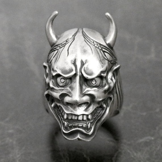 hannya ring silver925 般若リング 指輪 シルバー925 Hannya Ring - Etsy