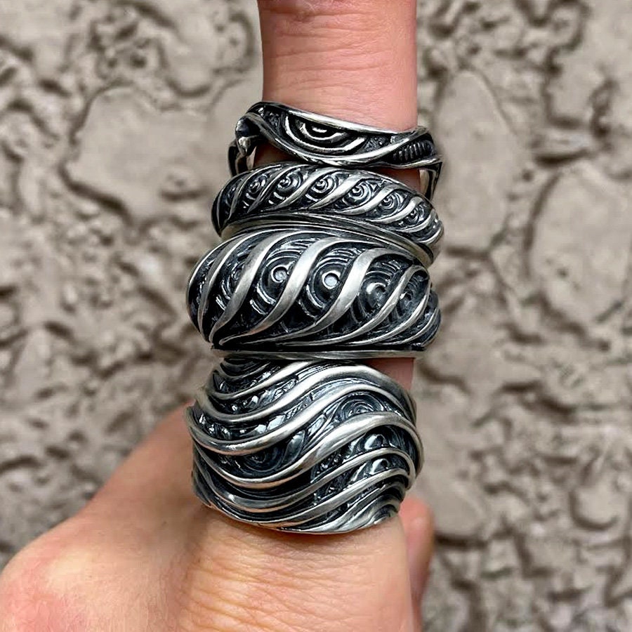 Psychedelic eye ring - Etsy 日本