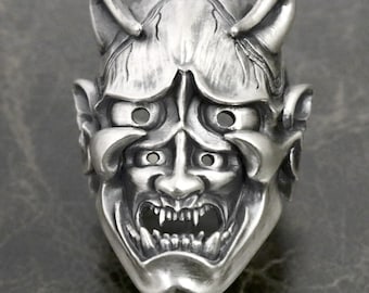 Double Hannya Ring - Etsy