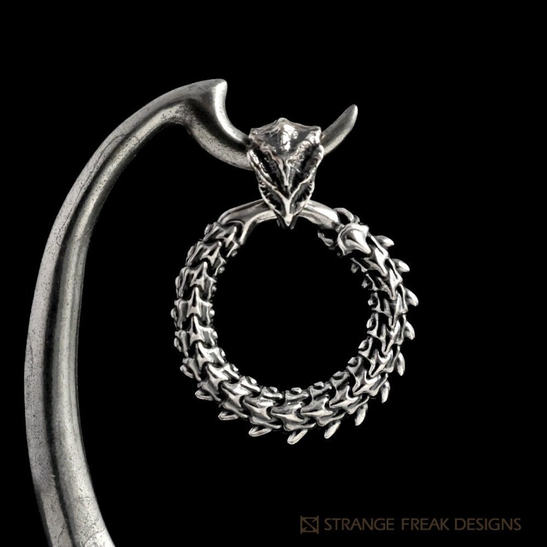 【中古】 Mythic Sunship / Ouroboros Large Ouroboros Jormungandr Midgard Serpent Snake Dragon