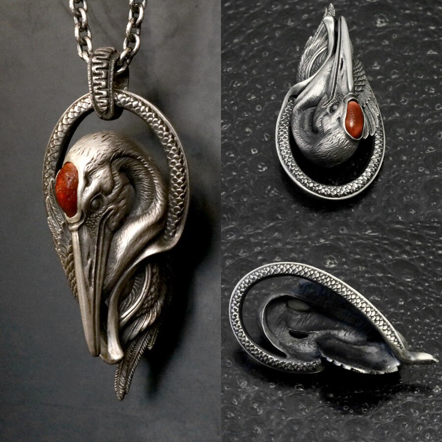 Tsuru Pendant - Etsy