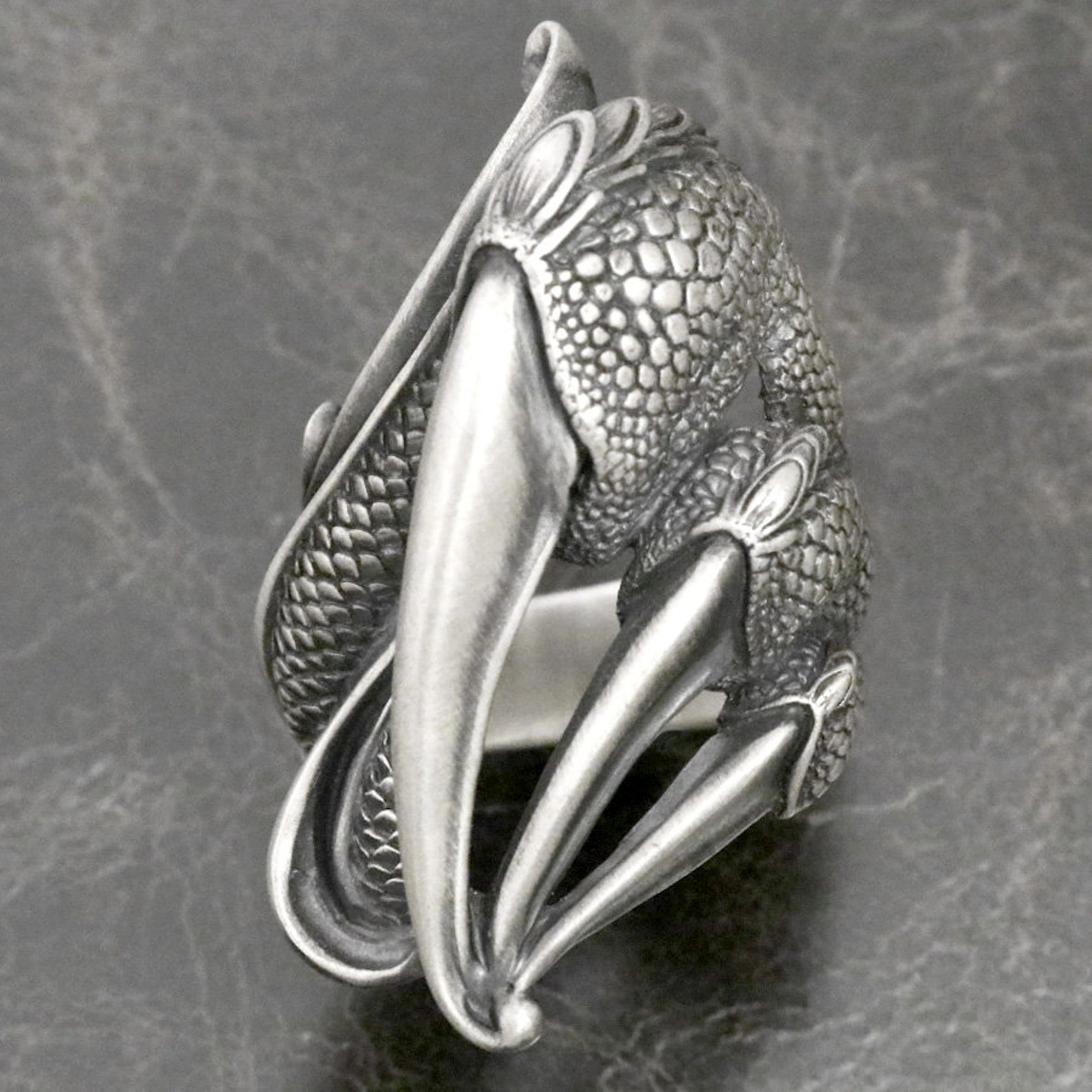 Dragon Claw Ring Etsy