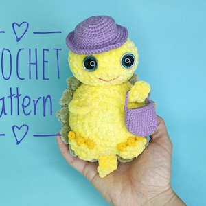 Turtle Amigurumi Crochet Pattern: Easy Plush Toy (PDF Pattern)