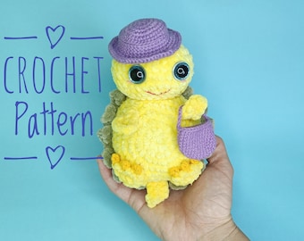 Turtle Amigurumi Crochet Pattern: Easy Plush Toy (PDF Pattern)
