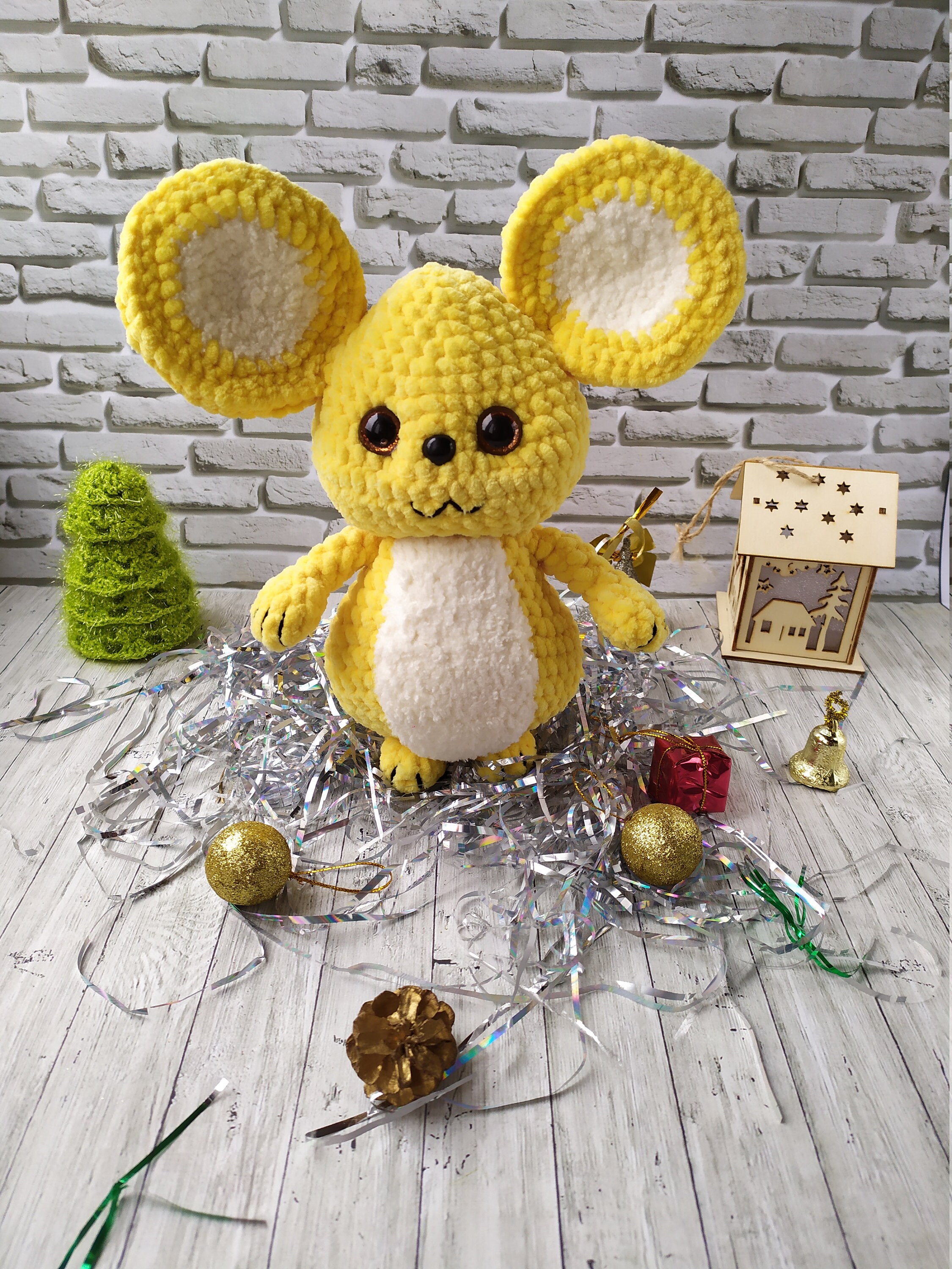 Mouse Toy Crochet Pattern PDF Amigurumi Plush Mouse Tutorial Etsy