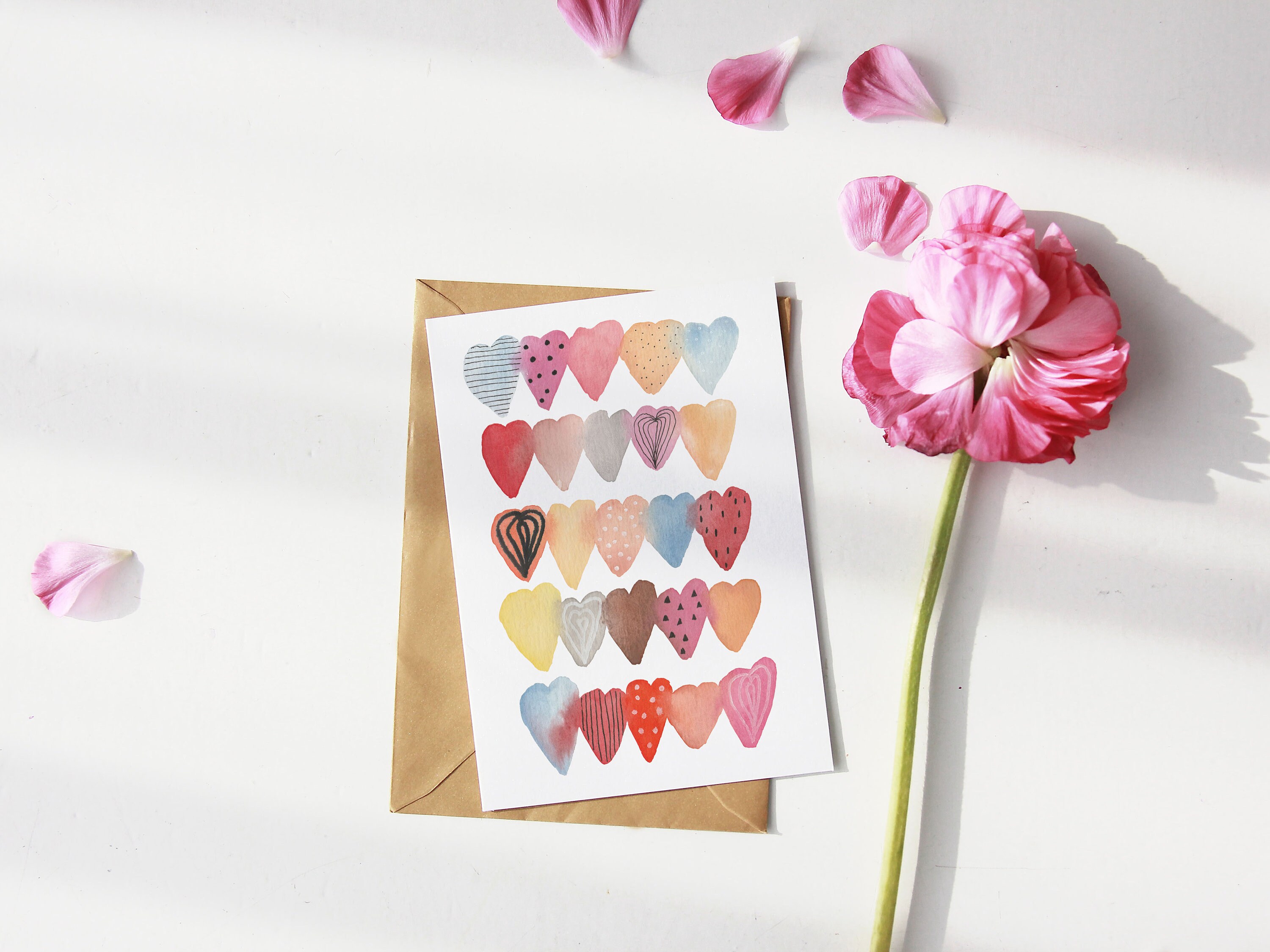 Postcards mockup
