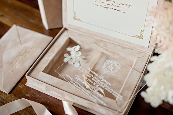 Wedding envelope box -  Italia