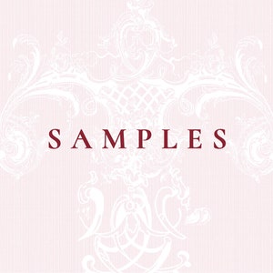 Kit campione - Invito in scatola di velluto - Con logo nuziale o monogramma nuziale