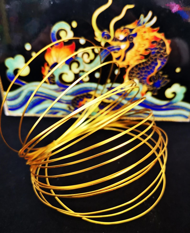 Cloisonne art diy craft kitCloisonne wire Etsy