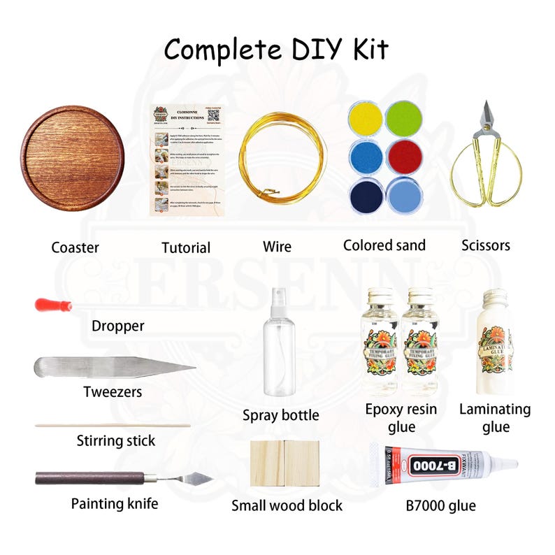 Van Goghdiy Cloisonne Painting , Cloisonne Enamel Coasters DIY Art