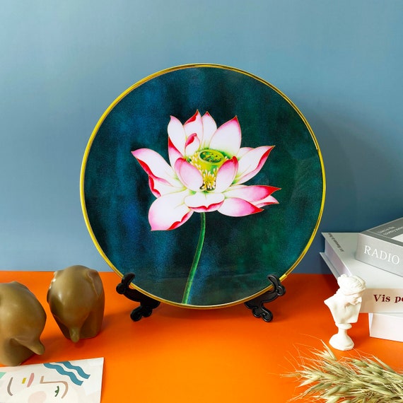 Cloisonne DIY Kit , Lotus Diy Kit,suitable for Beginners,including All  Tools 