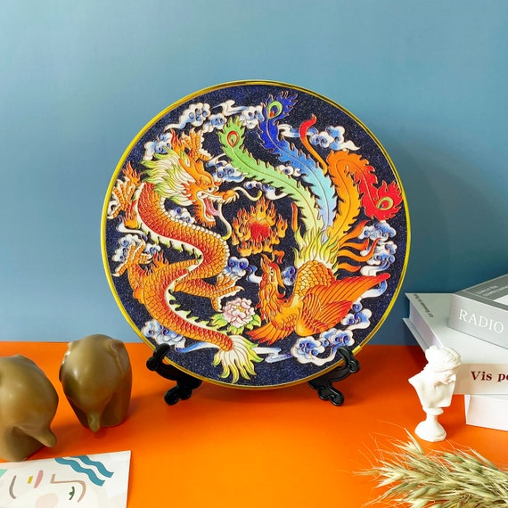 Cloisonne DIY Kit,applicable to Adults and Beginners,cloisonne Peacock Diy  Kit,diy Home Decoration 