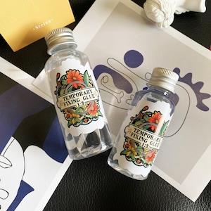 Cloisonne Temporary Fixing Glue, Temporary fixed Cloisonne pigment
