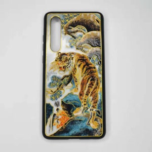 Tradition Cloisonne art handmade tiger phone case