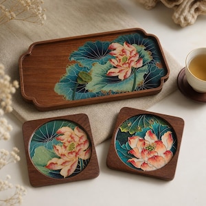 Zestaw DIY do wykonania podstawki Cloisonne, podstawki w kształcie lotosu, zestaw DIY do samodzielnego wykonania dla dorosłych, ręcznie robiony prezent dla dorosłych, rękodzieło w stylu chińskim, pełny zestaw narzędzi