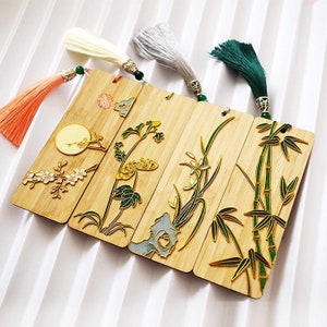 4PCS Cloisonne DIY Kit For Beginners, DIY Bookmarks, Gift For Her,Includes All Tools