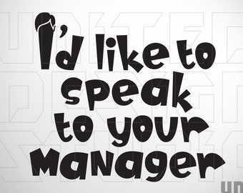 Vorrei parlare con il tuo manager, Karen, vorrei parlare con il direttore, Karen divertente, cricut, svg, eps, png