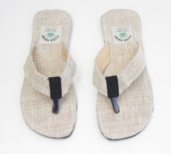 hemp flip flops
