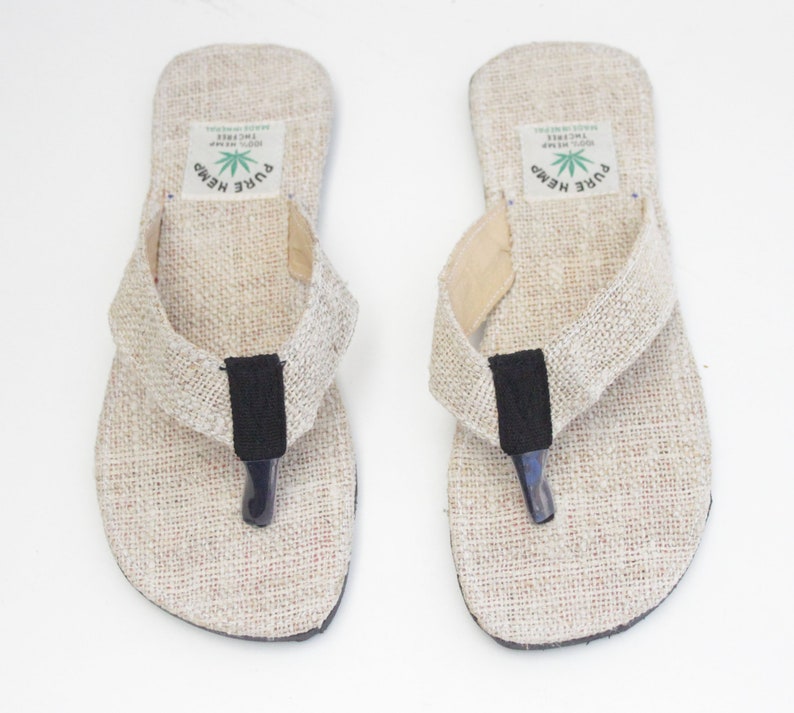Hemp Hemisphere Flip Flops